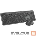 Kompiuterio klaviatūra Logitech  LOGITECH Signature Slim Combo MK950 for Business - GRAPHITE - US INT'L - 2.4GHZ/BT - INTNL-973 