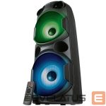 Belaidės kolonėlės Sven  SVEN PS-750 2x40W; LED display; TWS; FM radio; AUX; USB/SD-card support;Lighting; Microphone input (karaoke); Remote Control; Built-in equalizer 