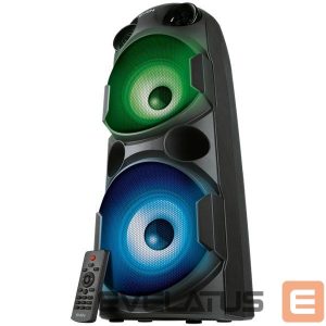 Belaidės kolonėlės Sven  SVEN PS-750 2x40W; LED display; TWS; FM radio; AUX; USB/SD-card support;Lighting; Microphone input (karaoke); Remote Control; Built-in equalizer 
