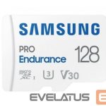 Atminties kortelės Samsung  Pro Endurance MicroSD 128GB White