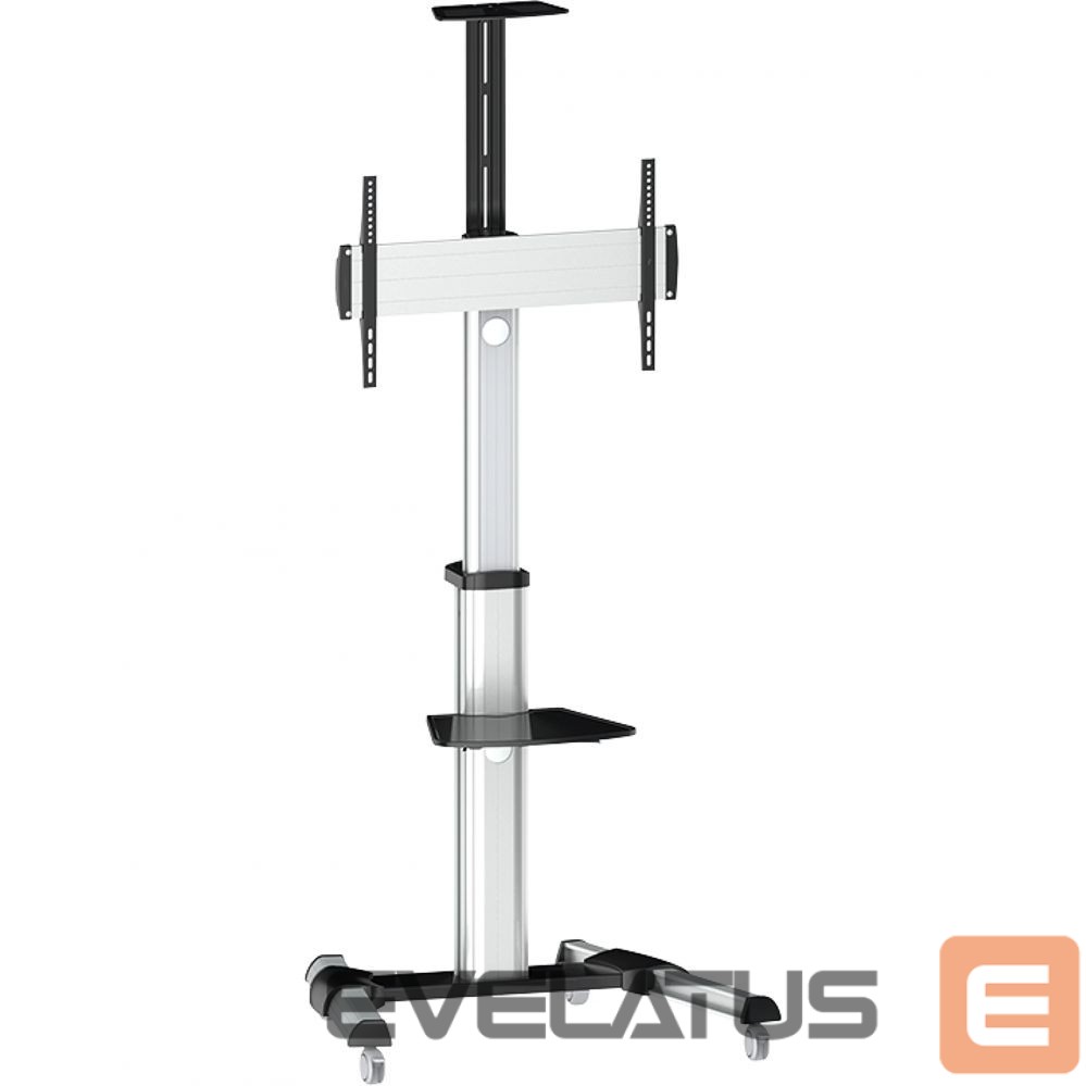 Televizoriaus laikiklis Logilink BP0025 TV stand cart, adjustable TV height, 37–70“, max. 50 kg Floor stand, BP0025, 30-70