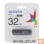 USB atmintinė ADATA  MEMORY DRIVE FLASH USB3.1 32GB/BLACK AUV150-32G-RBK 