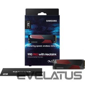 Kietasis diskas SDD Samsung  Samsung 990 PRO M.2 2000 GB PCI EXPRESS 4.0 V-NAND MLC NVME Black