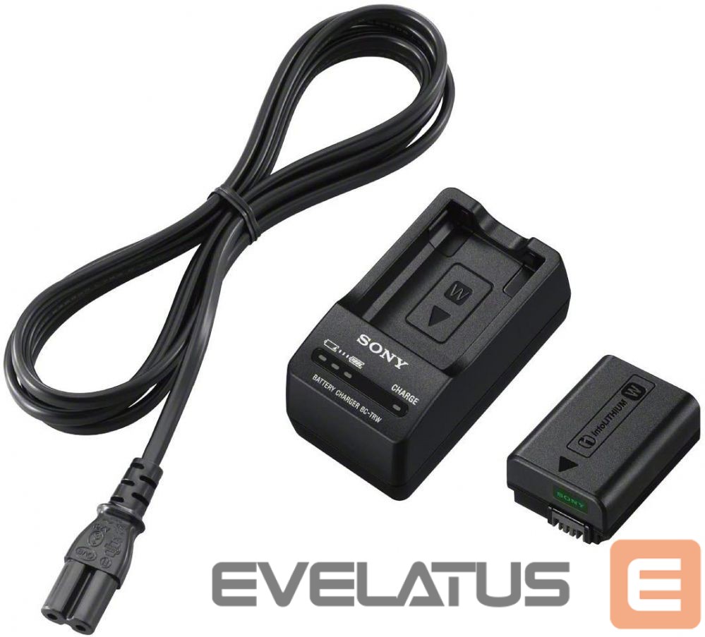 Valdiklis Sony ACC-TRW Travel charger kit (NP-FW50 + BC-TRW)