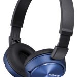 Belaidės ausinės Sony  Foldable Headphones MDR-ZX310 Headband/On-Ear, Blue 