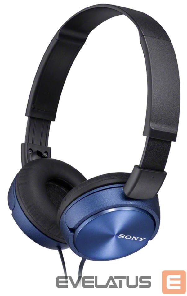 Belaidės ausinės Sony Foldable Headphones MDR-ZX310 Headband/On-Ear, Blue