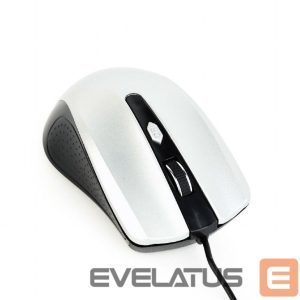 Kompiuterio pelė Gembird  Mouse  MUS-4B-01-BS Standard, No, Black/ silver, No, 