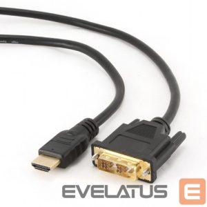 Monitoriaus priedas Gembird  HDMI to DVI cable (Single Link) 0.5 m 