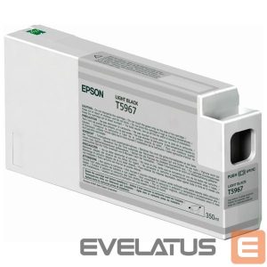 Eksploatacinės medžiagos spausdintuvams EPSON  UltraChrome HDR T596700 Ink cartrige, Light Black 