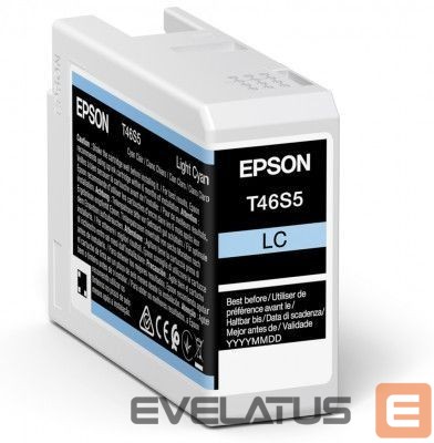 Eksploatacinės medžiagos spausdintuvams EPSON UltraChrome Pro 10 ink T46S5 Ink cartrige, Light Cyan