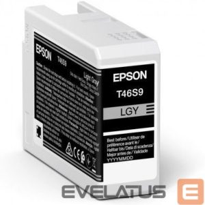 Eksploatacinės medžiagos spausdintuvams EPSON  UltraChrome Pro 10 ink T46S9 Ink cartrige, Light Gray 