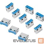 Kitas kompiuterio priedas Logilink  10 Locks AU0046 Blue 
