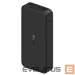 Išorinė baterija Xiaomi  Redmi Fast Charge 18W Power bank 20000mAh Black