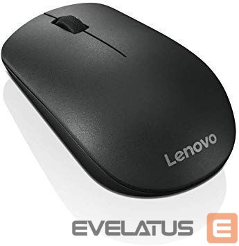 Kompiuterio pelė Lenovo 400 Wireless mouse, 2.4 GHz Wireless via Nano USB, Black