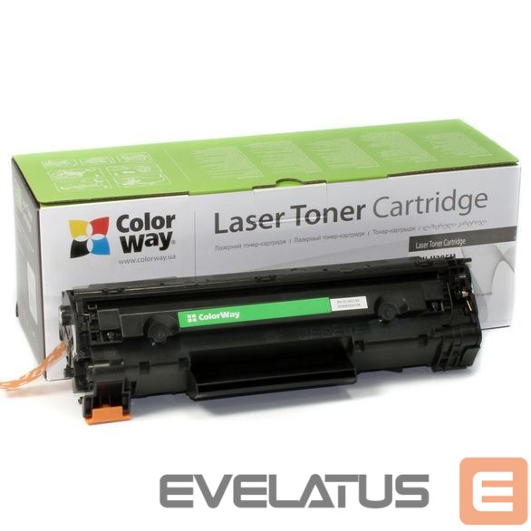 Eksploatacinės medžiagos spausdintuvams ColorWay Toner Cartridge, Black, HP CE285A (85A); Canon 725