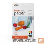 Biuro įrankiai ColorWay  PM2201004R Matte Photo Paper, White, 10 x 15 cm, 220 g/m² 