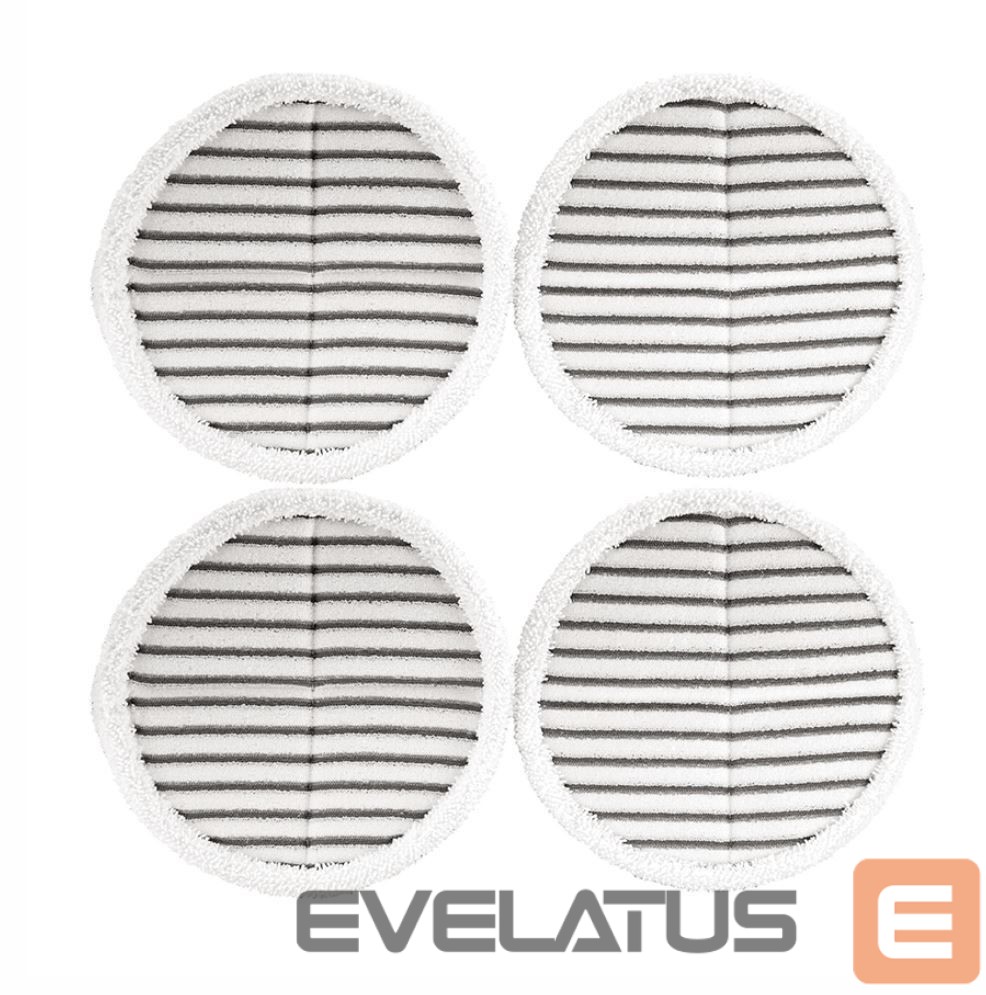 Dulkių siurblio priedas Bissell SpinWave Pads - 4 x Scrubby White