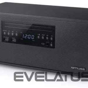 Kompiuterinės kolonėlės Muse  Bluetooth Micro System M-692 BTC 2 x 30 W, Wireless connection, Black, FM radio, CD and USB port, NFC, Bluetooth 