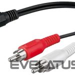 Kabelis Goobay  Audio cable adapter, 3.5 mm 50092 