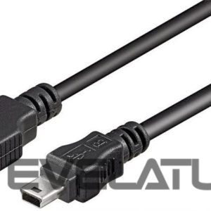 Kabelis Goobay  50767 USB 2.0 Hi-Speed cable, black, 1.8 m 