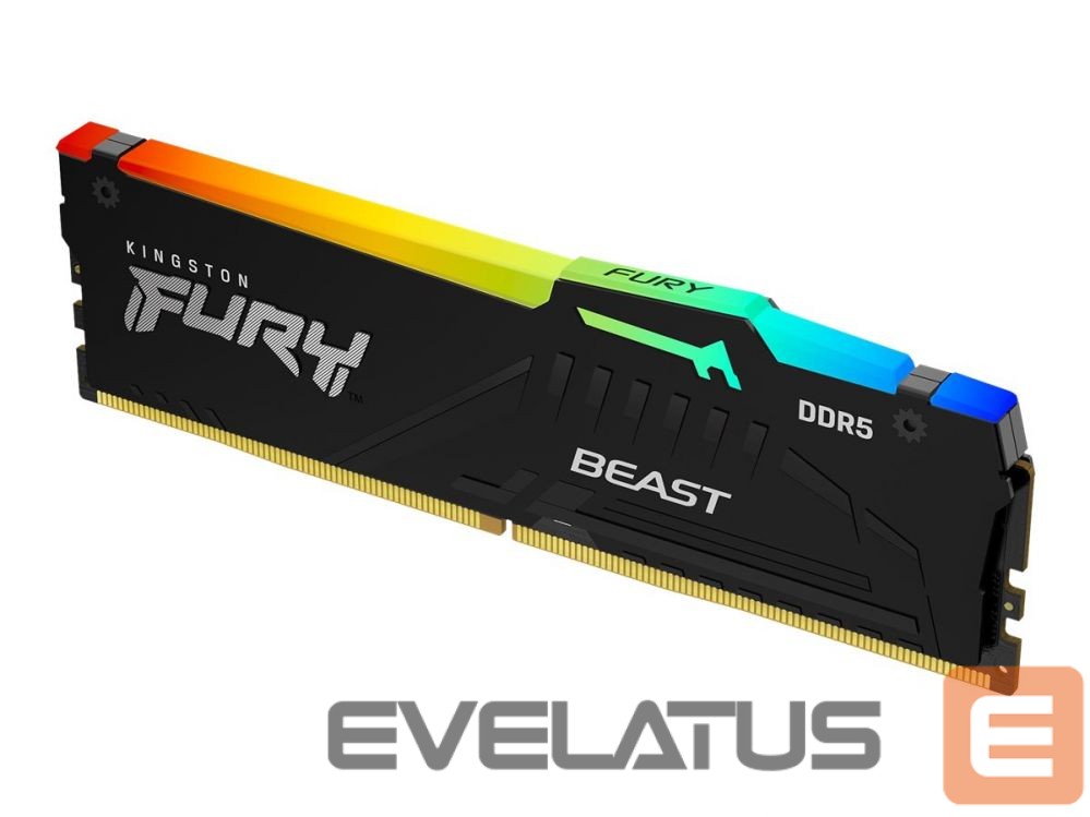 DDR4 atmintis Kingston Fury Beast 32GB DDR5, 6000 MHz, CL36, 288-Pin, DIMM