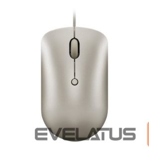 Kompiuterio pelė Lenovo  540 USB-C Wired Compact Mouse (Sand) 