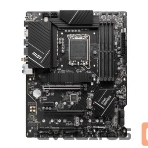 Intel procesoriaus pagrindinė plokštė MSI  PRO Z790-P WIFI Processor family Intel Processor socket  LGA1700 DDR5 DIMM Memory slots 4 Supported hard disk drive interfaces 	SATA, M.2 Number of SATA connectors 6 Chipset Intel Z790 ATX 