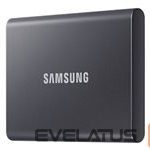 Kompiuterių komponentai Samsung  SAMSUNG Portable SSD T7 1TB grey 