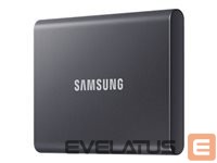 Kompiuterių komponentai Samsung  SAMSUNG Portable SSD T7 1TB grey 