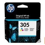 Eksploatacinės medžiagos spausdintuvams HP  HP 305 Tri-color Original Ink Cartridge 