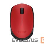 Kompiuterio pelė Logitech  MOUSE USB OPTICAL WRL M171/RED 910-004641 