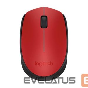 Kompiuterio pelė Logitech  MOUSE USB OPTICAL WRL M171/RED 910-004641 