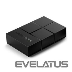 Jungikliai MERCUSYS  Switch||MS105G|Desktop/pedestal|5x10Base-T / 100Base-TX / 1000Base-T|MS105G 
