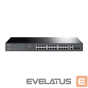Jungikliai TP-Link  Switch||TL-SG1428PE|Desktop/pedestal|28x10Base-T / 100Base-TX / 1000Base-T|PoE+ ports 24|250 Watts|TL-SG1428PE 