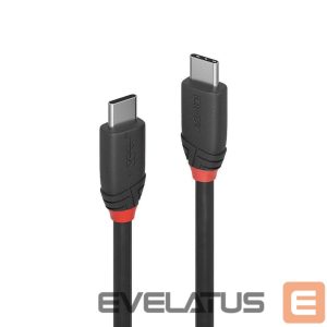 Kabelis LINDY  CABLE USB3.2 C-C 1.5M/BLACK 36907 