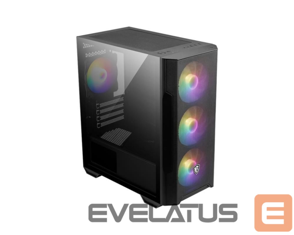 Kompiuterio dėžė MSI Case||MAG FORGE M100R|Micro|Not included|MicroATX|MiniITX|Colour Black|MAGFORGEM100R