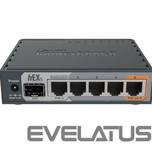 Maršrutizatoriai Mikrotik  NET ROUTER 10/100/1000M 5PORT/HEX S RB760IGS 