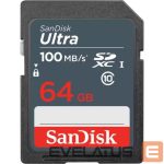 Kitas kompiuterio priedas SANDISK BY WESTERN DIGITAL  MEMORY SDXC 64GB UHS-I/SDSDUNR-064G-GN3IN SANDISK 