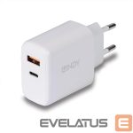 Įkrovikliai ir kabeliai LINDY  CHARGER WALL 30W/73424 