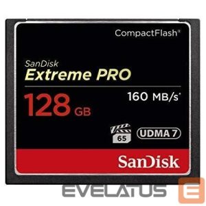Kitas kompiuterio priedas SANDISK BY WESTERN DIGITAL  MEMORY COMPACT FLASH 128GB/SDCFXPS-128G-X46 SANDISK 