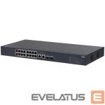 Jungikliai DAHUA  Switch||CS4218-16ET-240|Type L2|Desktop/pedestal|16x10Base-T / 100Base-TX|PoE ports 16|DH-CS4218-16ET-240 