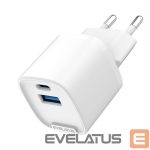 Adapteriai Evelatus  Evelatus QuickVolt  Adapter  20W EU-WH White