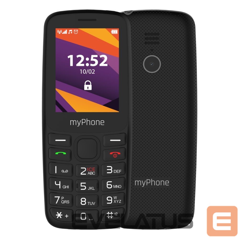 Mobilusis telefonas MyPhone 6410 LTE Dual SIM Black