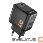 Adapteriai Dudao  Dudao A28 45W GaN USB-C Wall Charger - Black Black