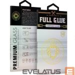 Apsauginiai stiklai iLike Apple iPhone 17 pro Max HARD Full Glue 5D Tempered Glass Black