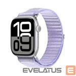Dirželis Dux Ducis  Apple Watch 38/40/41/42MM YE Nylon Braided Loop Wrist Strap Purple