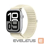 Dirželis Dux Ducis  Apple Watch 38/40/41/42MM YE Nylon Braided Loop Wrist Strap Starlight