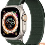 Dirželis Dux Ducis  Sport Velcro Strap for Apple Watch 42/44/45/46/49MM Green
