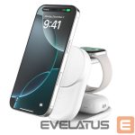 Belaidis įkroviklis Belkin  UltraCharge 25w Qi2 3in1 Magnetic Charger White
