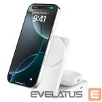 Belaidis įkroviklis Belkin  UltraCharge 25w Qi2 2in1 Magnetic Charger plus USB-C White